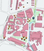 Gathertown-Map des Campus Holländischer Platz