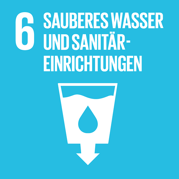 SDG 6 Sauberes Wasser und Sanitäreinrichtungen