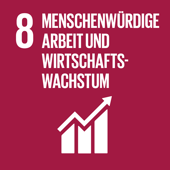 SDG 8 Menschenwürdige Arbeit und Wirtschaftswachstum